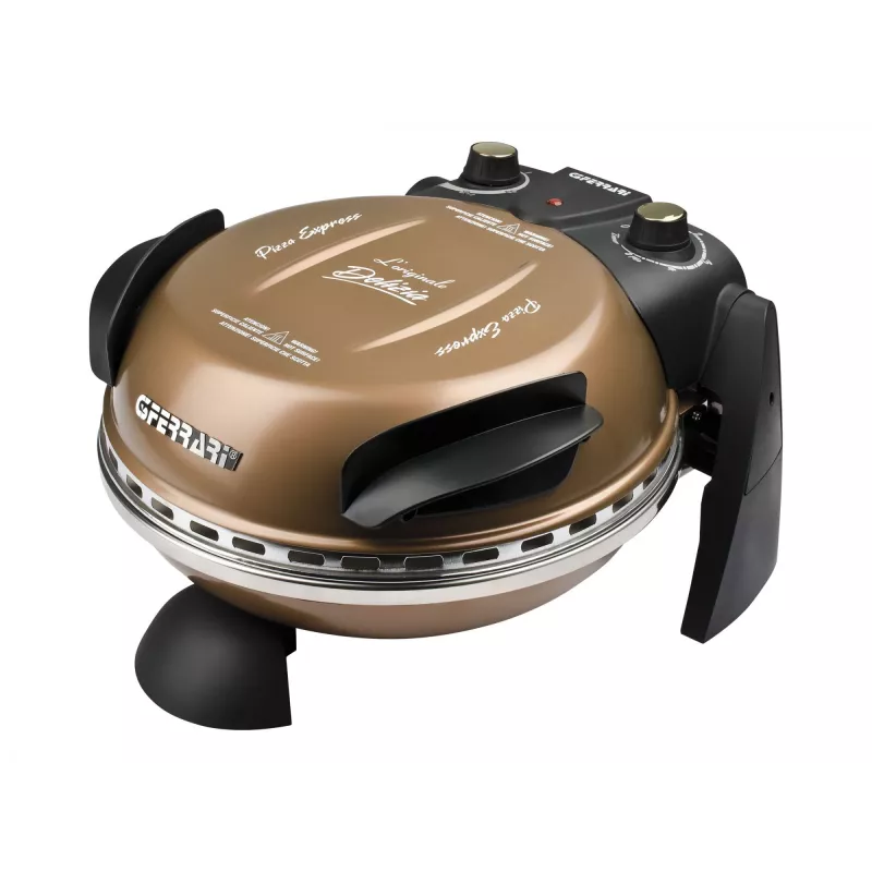 Pizzamaker G3 Ferrari Delizia 1 Pizza 1200W Schwarz Bronze