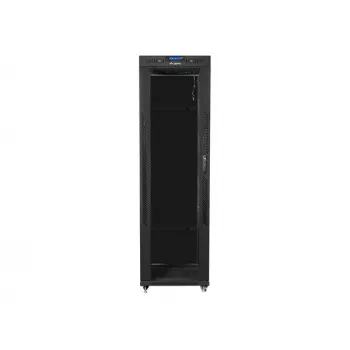 Lanberg FF01-6042-12BL Rack-Schrank 42U freistehend Rack Schwarz
