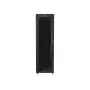 Lanberg FF01-6042-12BL Rack-Schrank 42U freistehend Rack Schwarz