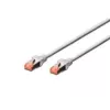 Netzwerkkabel Digitus CAT 6 S/FTP RJ-45 20m Grau
