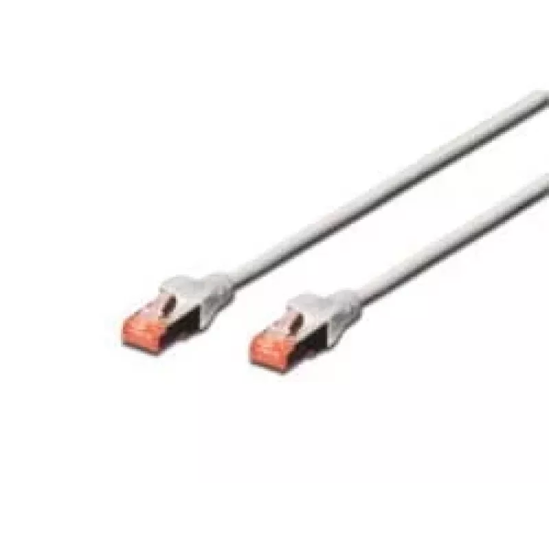 Netzwerkkabel Digitus CAT 6 S/FTP RJ-45 20m Grau