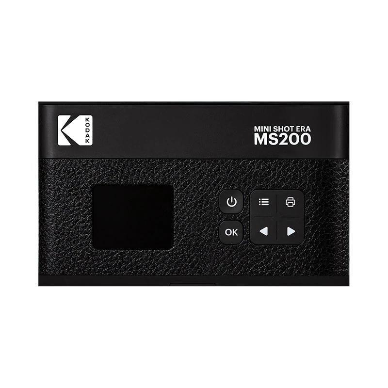 Sofortbildkamera Kodak Mini Shot 2 Era — tragbare Sofortbildkamera mit integriertem Drucker, schwarz