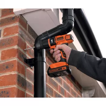 Pistolengriff-Bohrmaschine Schwarz & Decker BDCH188N-XJ 1350 U/min, 18 V