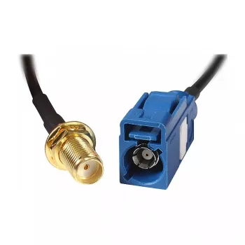 Koaxialkabel DeLOCK 88581 0,2 m schwarz