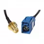 Koaxialkabel DeLOCK 88581 0,2 m schwarz