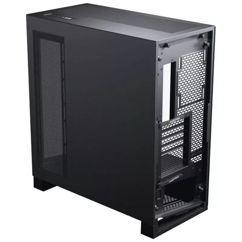 PHANTEKS NV-Series NV5 MK2 ATX-Gehäuse, gehärtetes Glas, DRGB - Satin Schwarz + 3er-Pack M25 Gen2 PWM D-RGB Lüfter Reverse Blade + 1x Normaler Lüfter - 120 mm