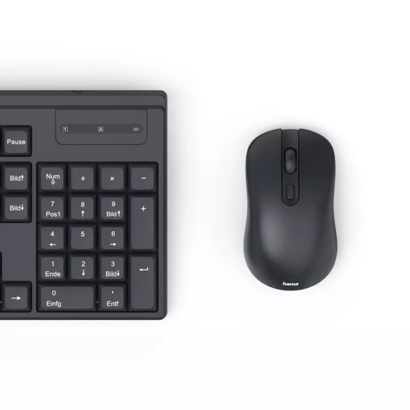 Tastatur- und Maus-Set WKM-200 schwarz