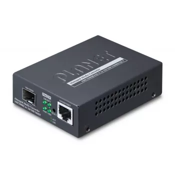 PLANET Web/SNMP Man Netzwerk-Medienkonverter Schwarz Gigabit Ethernet SFP
