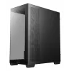 PC-Gehäuse DeepCool CG580 4F Midi Tower — ATX/ITX/MicroATX, gehärtetes Glas, 3×120mm+1×120mm Lüfter, 2×3,5 Zoll & 2×2,5 Zoll, USB-A×2 USB-C×1, schwarz