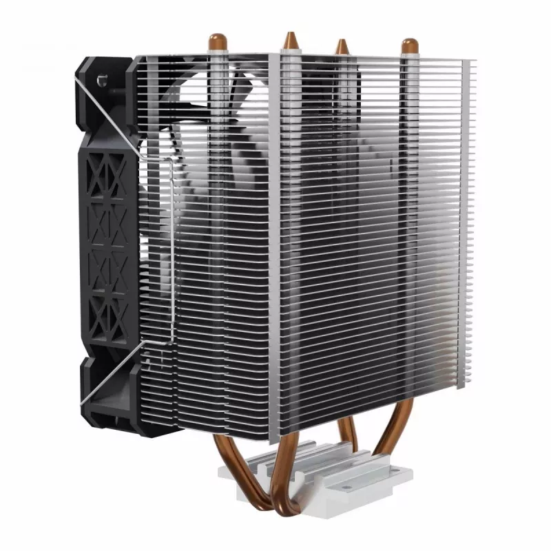 Heatsink SAVIO SAVGCOFROSTX2 120 mm Schwarz, 2 Heatpipes, 800–1800 RPM, 4‑Pin