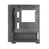 PC-Gehäuse TACENS Mars Gaming MC-VORTEX Mini Tower Mini-ITX/Micro-ATX Tempered Glass Schwarz, 3x120mm, 27,3 cm GPU, 162 mm CPU-Kühler