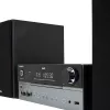 Home-Audio-Mikrosystem Aiwa MSBTU-700DAB — 25 W RMS, DAB+/FM, Bluetooth 10 m, CD-Tray, LED-Anzeige, Schwarz/Arktisblau