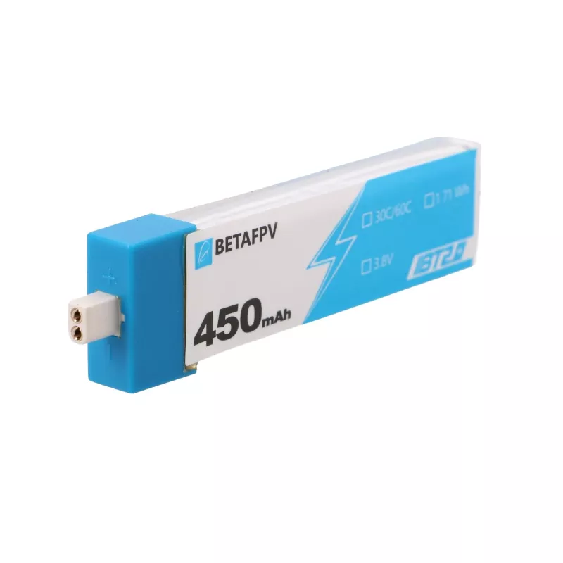 1S BetaFPV BT2.0 Drohnenakku-Pack 450mAh 4er-Pack, 3,8V