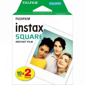 Instant Picture Film Fujifilm Instax Square 20 Stück 62 x 62 mm