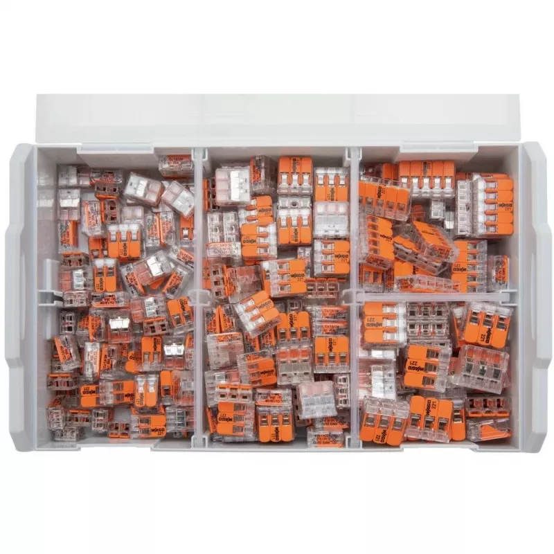 WAGO L-BOXX Mini Verbindungsklemmen-Set, Serie 221