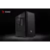PC-Gehäuse SAVIO Noctis Flow — Cube Mini‑ITX/Micro‑ATX/ATX, 3x120mm vorne, 1x120mm hinten, 2x3,5 Zoll + 3x2,5 Zoll Einschübe, gehärtetes Glas