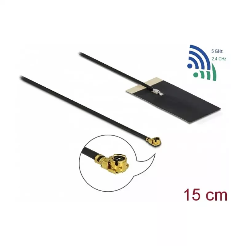Antenne DeLOCK 12611 Netzwerkantenne MHF 3 dBi