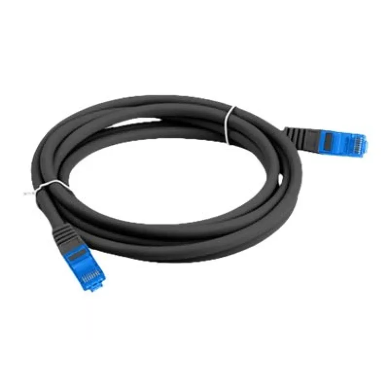 Netzwerkkabel LANBERG PCF6A-10CC-0100-BK — Cat6a S/FTP, 1 m, RJ-45, schwarz