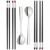 Essstäbchen-Set ZWILLING 39180-001-0 Schwarz Edelstahl