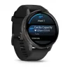Smartwatch GARMIN Venu 4 1,4 Zoll AMOLED GPS Schwarz, 45 mm Gehäuse, 8 GB, 12 Tage Akku, 5 ATM