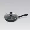 Maestro MR-1205-28 Bratpfanne mit Deckel, 28 cm, schwarz