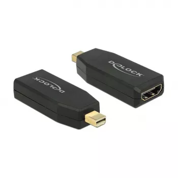 Adapter DeLOCK 65583 Mini DisplayPort 1.2 zu HDMI Schwarz