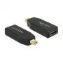 Adapter DeLOCK 65583 Mini DisplayPort 1.2 zu HDMI Schwarz