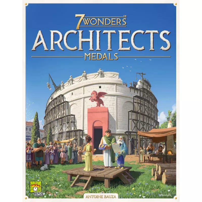 7 Wonders Architects - Medals, Brettspiel-Erweiterung