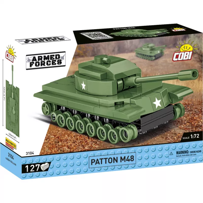 Patton M48, Konstruktionsspielzeug Maßstab 1:72
