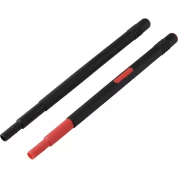 VOLTCRAFT MSL-510 Prüfspitzenverlängerung 200 mm Stecker 4 mm Buchse 4 mm Rot, Schwarz 1 Paar (VC-17312665)