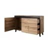 Cama Kommode NORD Wotan-Eiche/Anthrazit