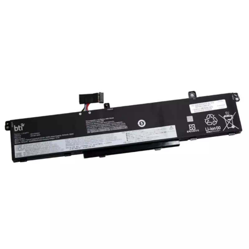 Akku für Lenovo ThinkPad P17 Gen 2 / T15g Gen 2 — BTI 92 Wh 6‑Zellen, 11,55 V, 7960 mAh, Schwarz