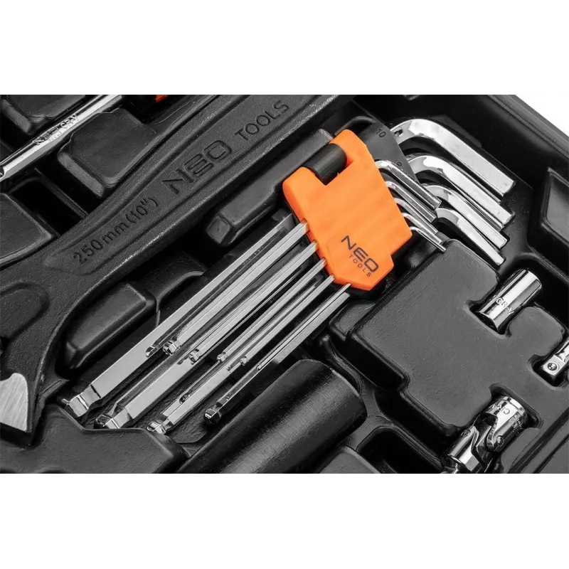 NEO tools 08-945 Steckschlüsselsatz 1/4 1/2 Zoll vielseitig langlebig