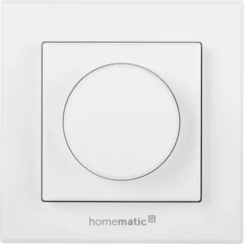 Lichtschalter Homematic IP HMIP-WRCR Dreh Weiß 55x55x27 mm