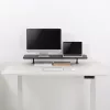 Monitor-Tischregal Ergooffice.eu ER-409, schraubbefestigt, passend für 13 Zoll–32 Zoll, max. Belastung 20 kg