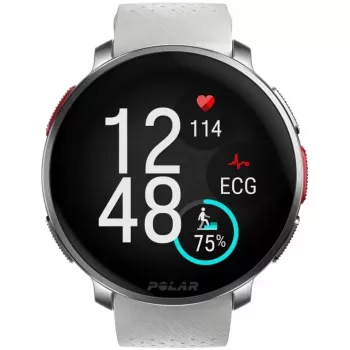 Polar Vantage V3 - Aluminium - Sportuhr mit Armband - Silikon - Display 3,5 cm (1,39 inch) - 32 GB - Bluetooth - 57 g - Sunrise Apricot (900108893)