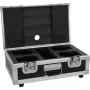 Flightcase Roadinger für 4x AKKU Dot 1 RGB/WW QuickDMX — schützender Transportkoffer
