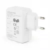 USB-Ladegerät Universal Weiß/4-Port EG-U4AC-02 GEMBIRD