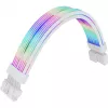 Netzteil Flachbandkabel THERMALTAKE AC-082-CN6NAN-A1, CPU 2x8Pin Buchse–Buchse, 0,272 m