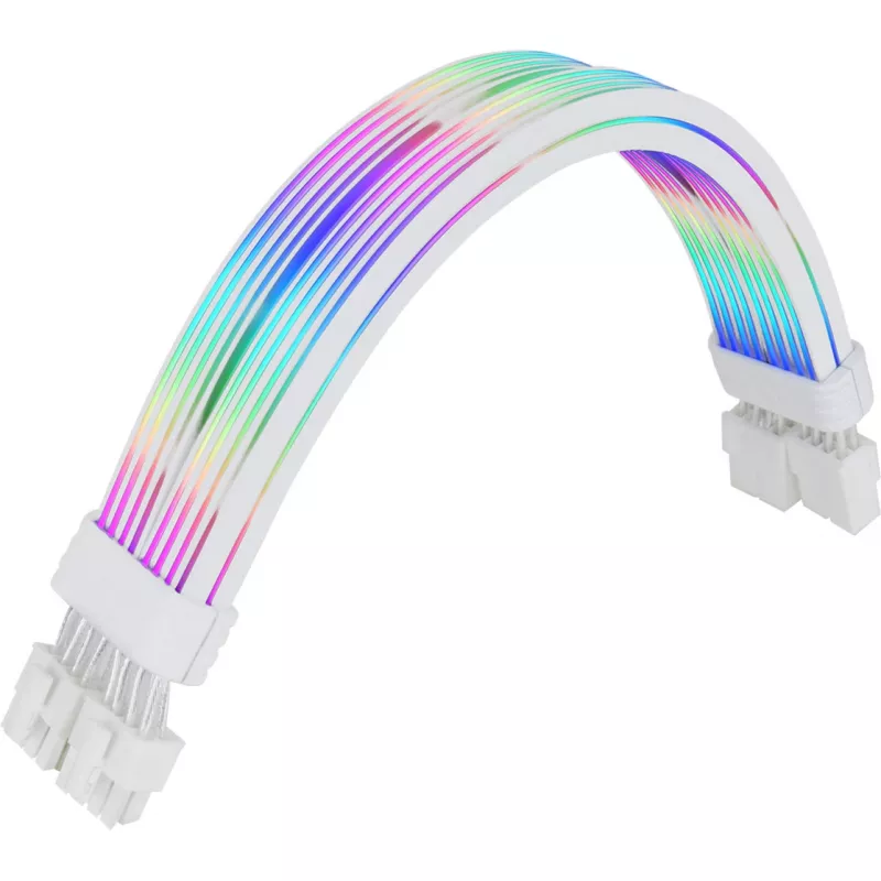 Netzteil Flachbandkabel THERMALTAKE AC-082-CN6NAN-A1, CPU 2x8Pin Buchse–Buchse, 0,272 m