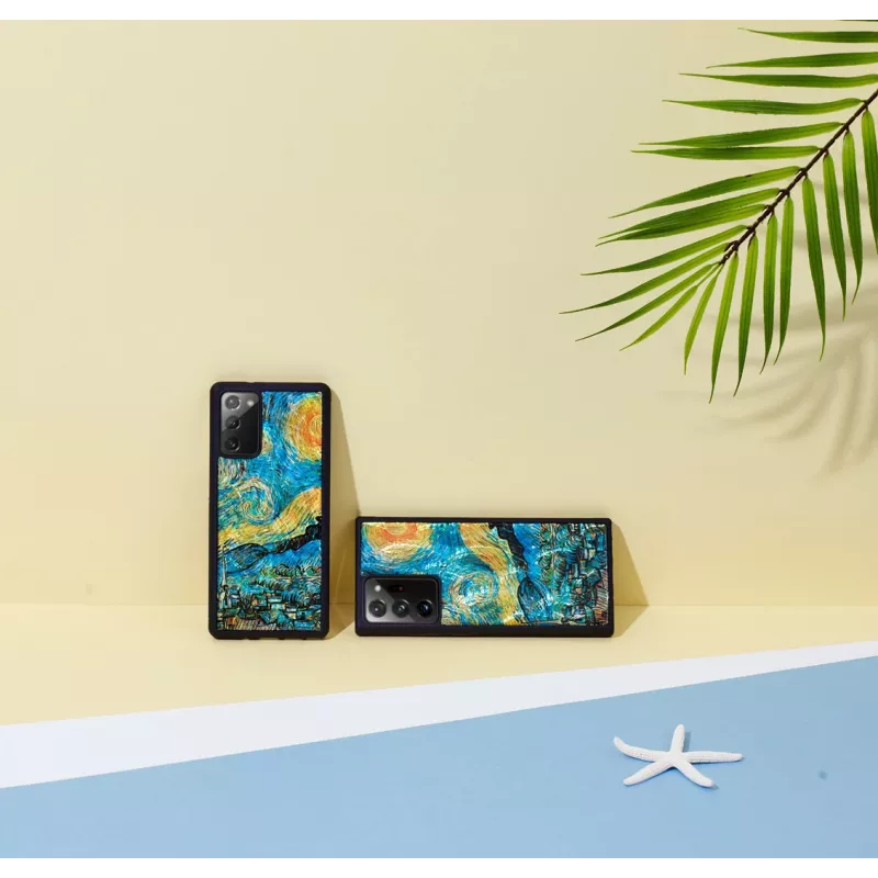iKins Schutzhülle für Samsung Galaxy Note 20 – starry night Schwarz