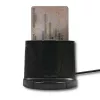 Smart Card Reader Qoltec 50632 USB 2.0 Schwarz 1m Kabel
