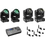 LED-Set EUROLITE TMH-W63 TMH-S30 USB QuickDMX Easy Show — DMX-gesteuerte LED-Wash- und Spot-Köpfe