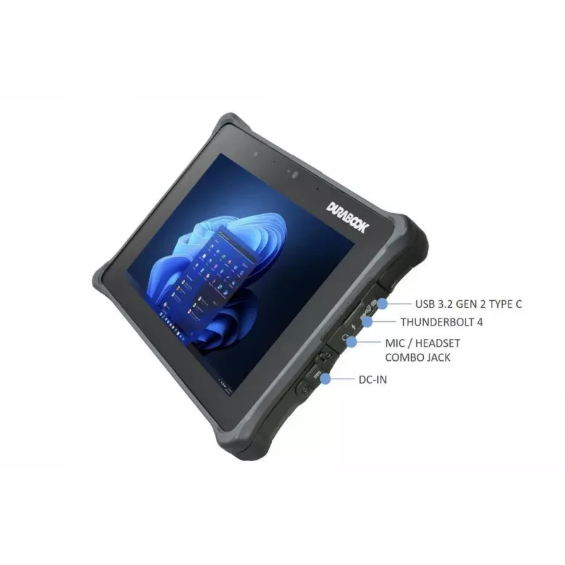 Tablet R8AA1 CI5-1230U 8 Zoll / 8 GB / 128 GB R8H1P1DEBBLX Durabook
