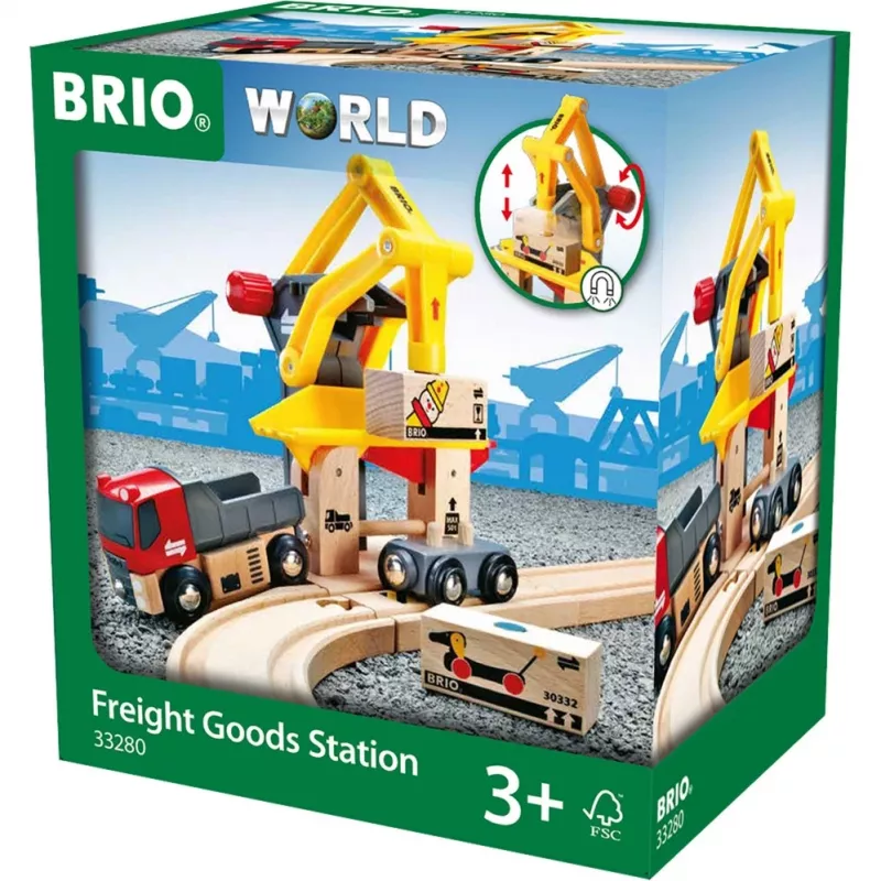 BRIO World Frachtverladestation, Spielgebäude