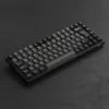 Mechanische Gaming-Tastatur AKKO Schwarz & Gold 3084B Plus, 84 Tasten, Akko V3 Cream Gelb Schalter, RGB-Beleuchtung
