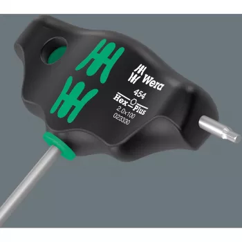 Schraubendreher-Set Wera 454/10 HF Imperial 2 – 10-teiliges Präzisions-Schraubendreher-Set, zöllig (Zoll)