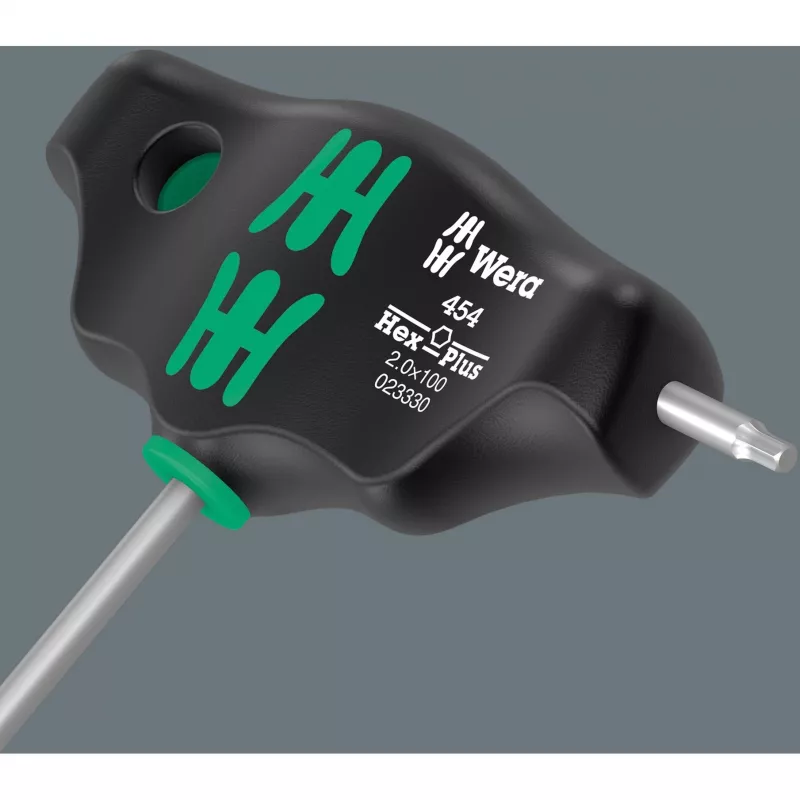 Schraubendreher-Set Wera 454/10 HF Imperial 2 – 10-teiliges Präzisions-Schraubendreher-Set, zöllig (Zoll)