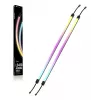 LED-Streifen CORSAIR LS430 Aurora — mehrfarbig, 430×10×10 mm, 2er-Pack