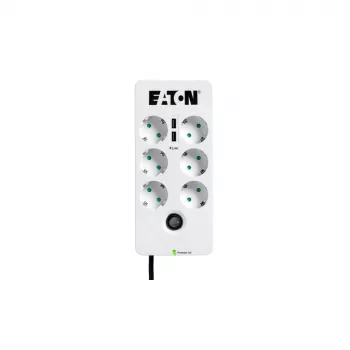 Steckdosenleiste Eaton Protection Box 6 USB DIN